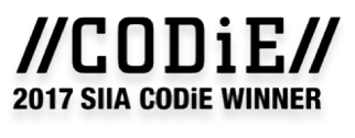 Codie 2017 SIIA CodiE winner award